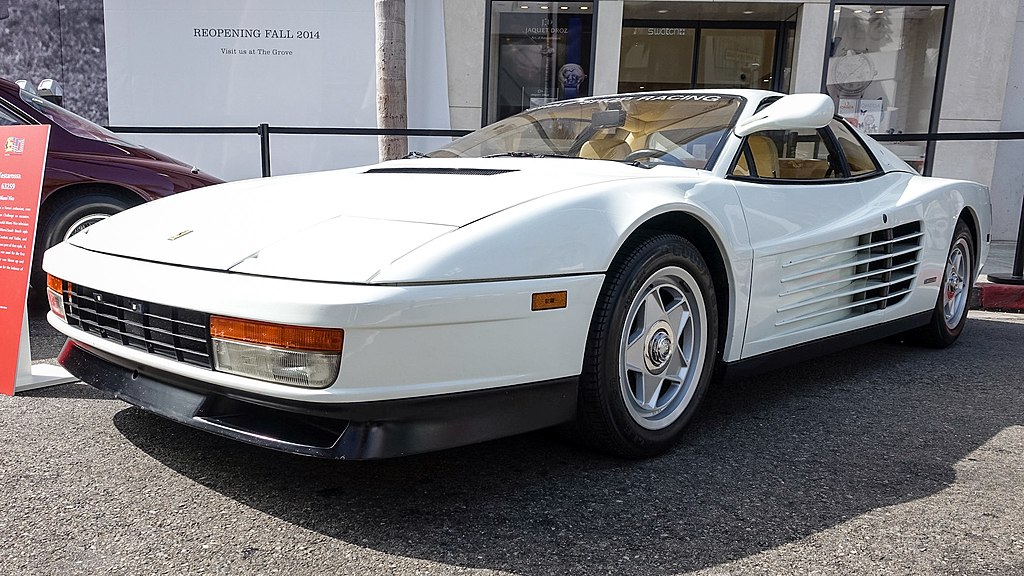 ferrari testarossa miami vice