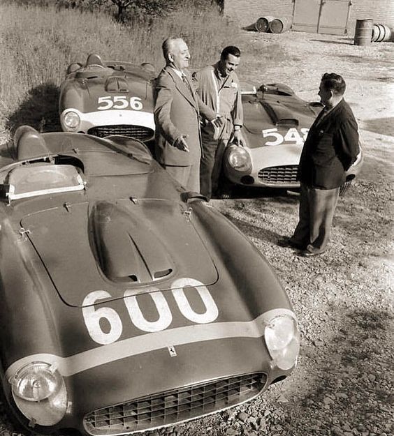 Ferrari Enzo na torze Mille Miglia