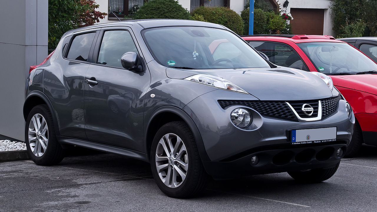 najbrzydsze samochody świata - nissan juke