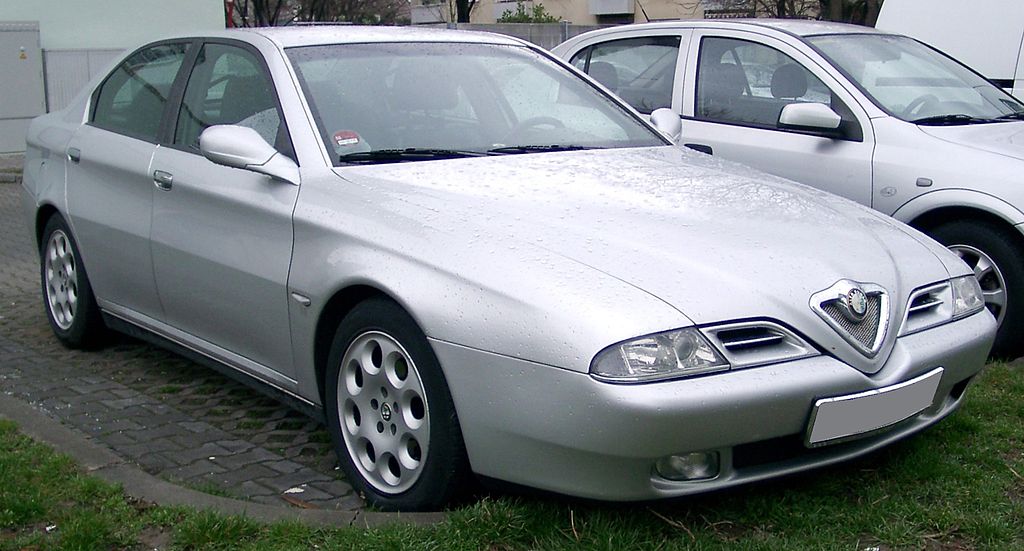 najbrzydsze auta świata - alfa romeo 166