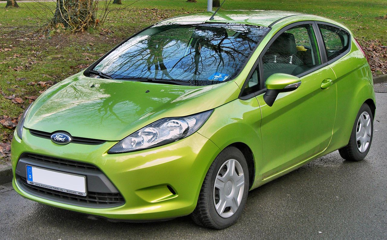 Samochód używany dla kobiety - ford fiesta mk7