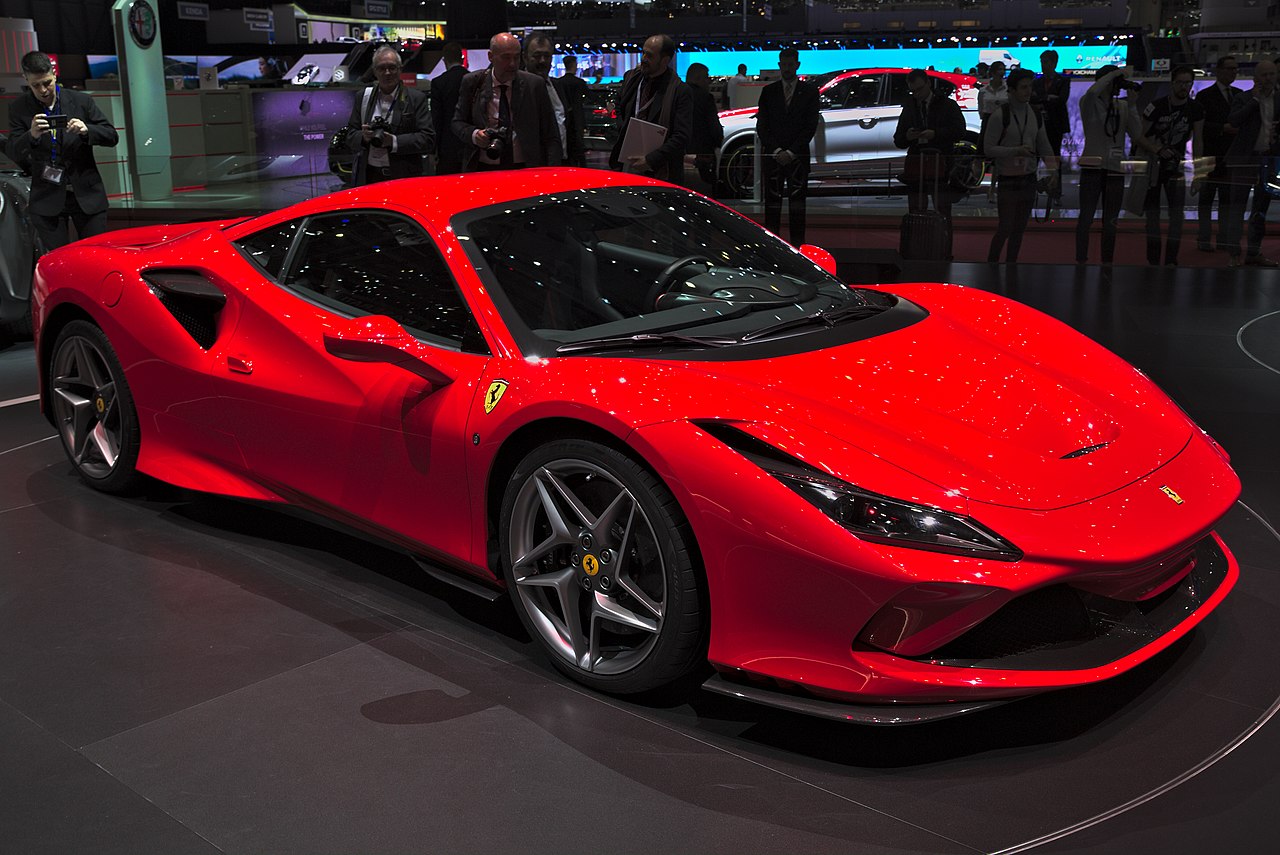 najładniejsze samochody świata 2020 ferrari f8 tributo