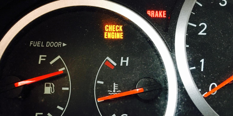 check engine nie gaśnie