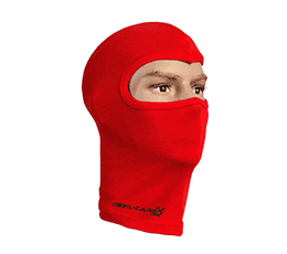 Czerwona kominiarka pod kask Czerwona kominiarka pod kask