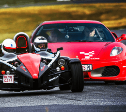 Ferrari F430 vs. Ariel Atom Ferrari F430 vs. Ariel Atom