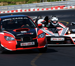 KTM X-BOW vs. Subaru Impreza WRX KTM X-BOW vs. Subaru Impreza WRX